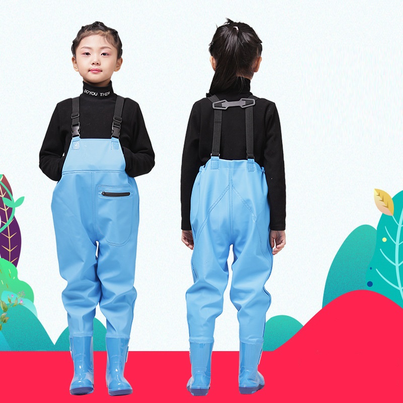Fishing Rain Suit - Вейдерсы для рыбалки с ботинками для
