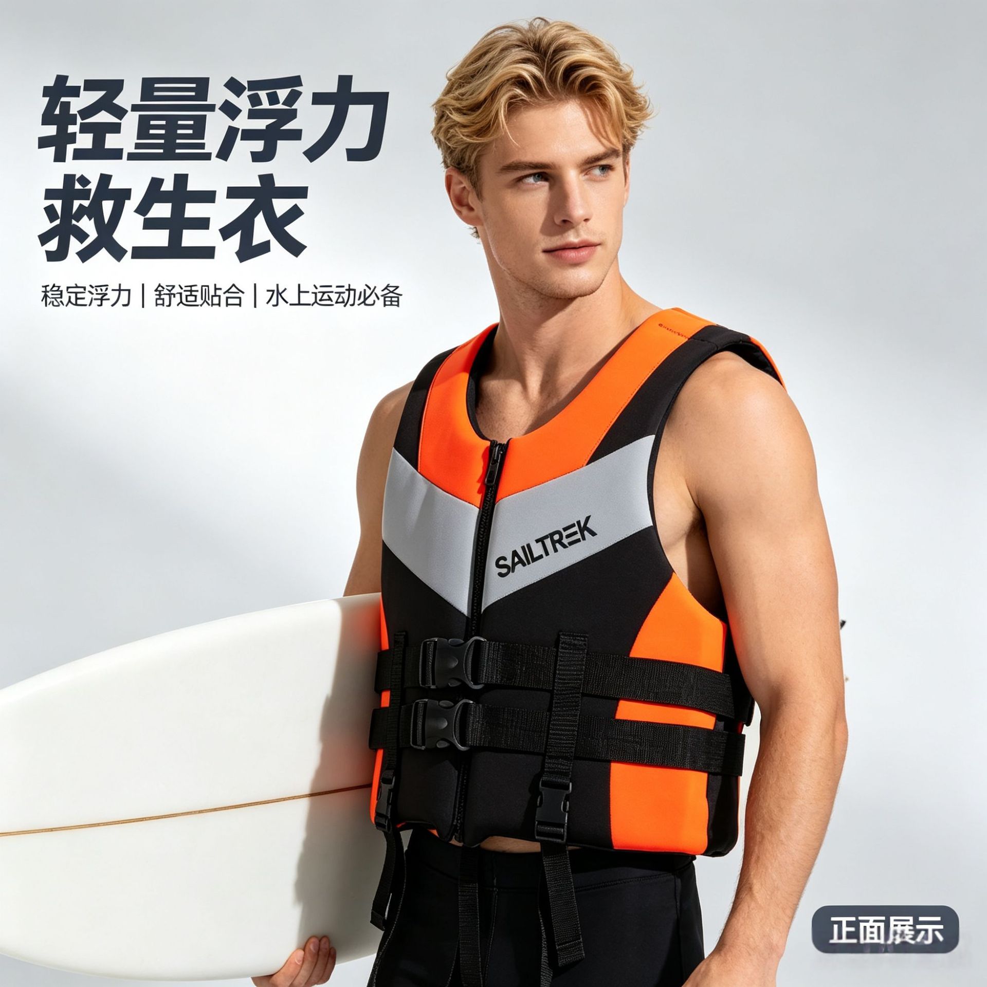 Fishing Vest - Суперплавучий спасательный жилет для плавания, моторной