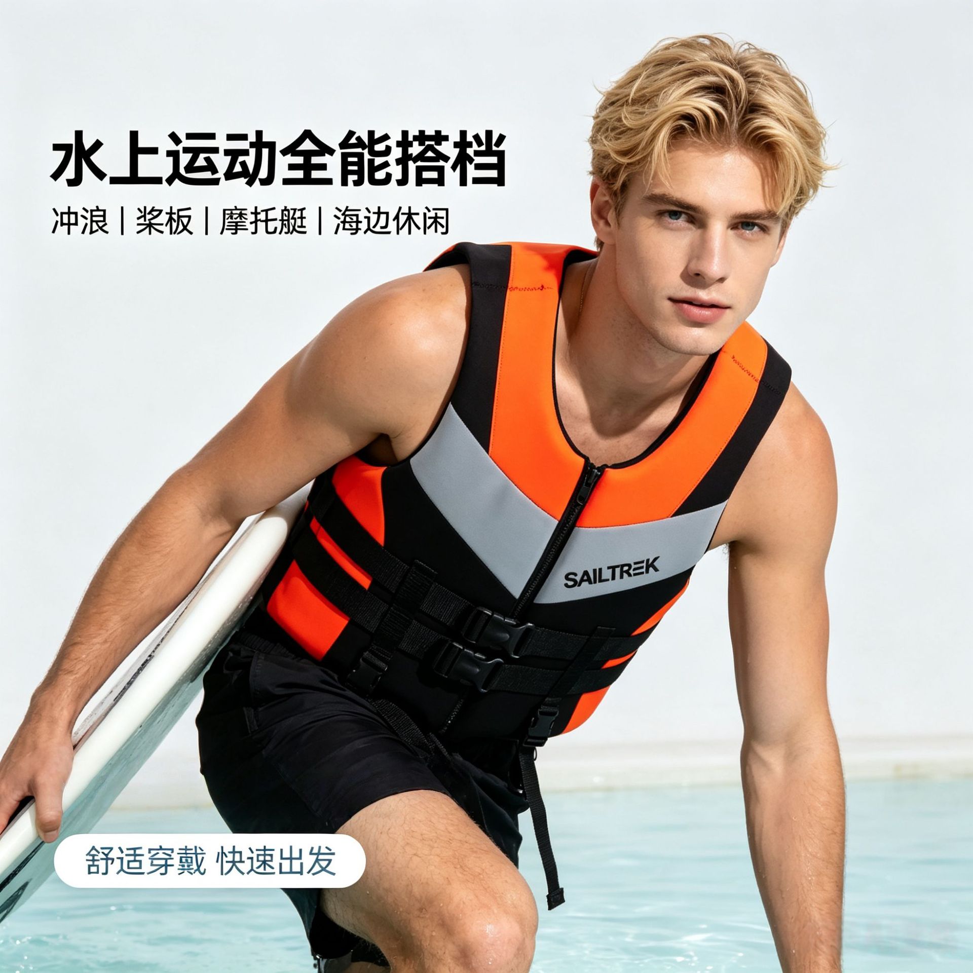 Суперплавучий спасательный жил – обзор и цена Fishing Vest