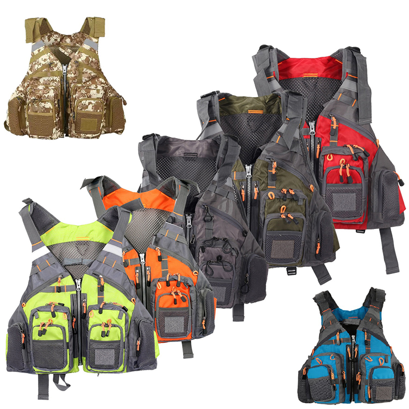Рыболовный жилет-куртка для ло – обзор и цена Fishing Vest